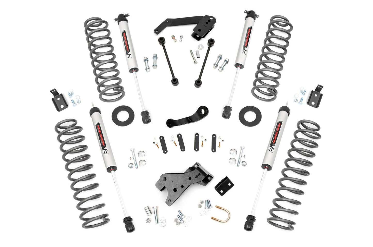 Rough Country 68170 4 Inch Lift Kit | V2 | Jeep Wrangler Unlimited 2WD/4WD (2007-2018)