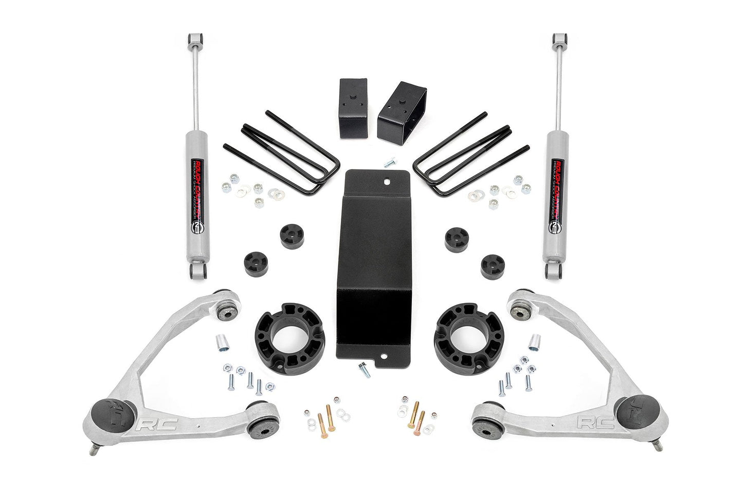 Rough Country 19431A 3.5 Inch Lift Kit | Alum/Cast Steel | Chevy/GMC 1500 (07-16)