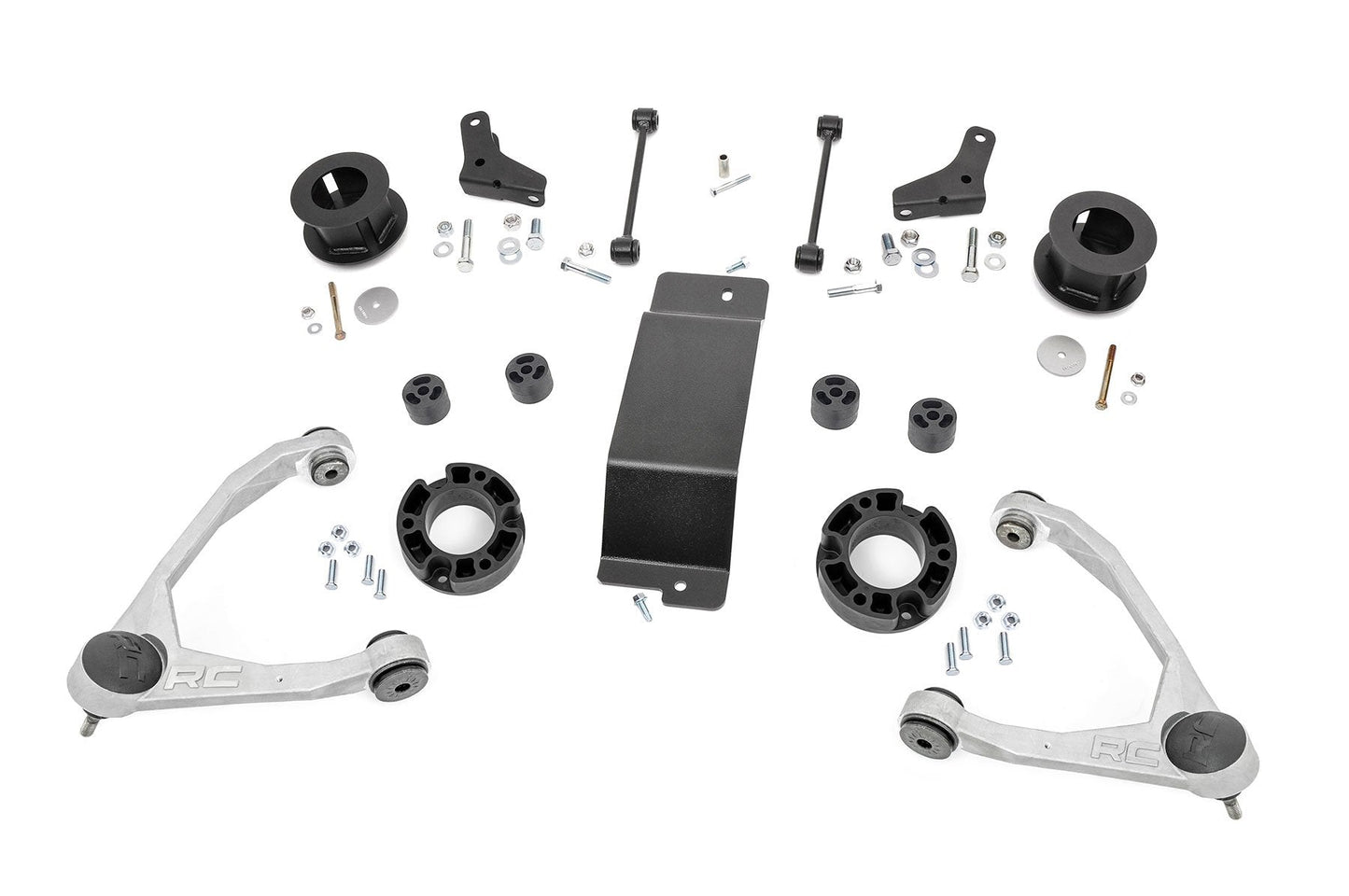 Rough Country 20601RED 3.5 Inch Lift Kit | Forged UCA | Chevy Avalanche 2WD/4WD (2007-2013)