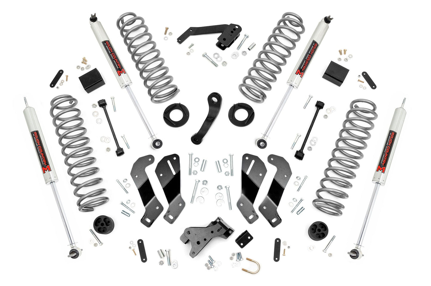 Rough Country 69440 3.5 Inch Lift Kit | M1 | Jeep Wrangler Unlimited 2WD/4WD (2007-2018)