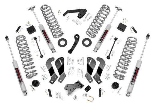 Rough Country 69430 3.5 Inch Lift Kit | Jeep Wrangler Unlimited 2WD/4WD (2007-2018)