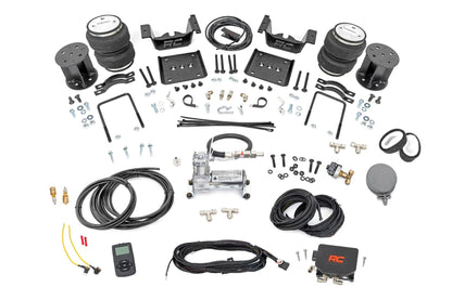 Rough Country 100054WC Air Spring Kit w/compressor | Wireless Controller | 5 Inch Lift Kit | Chevy/GMC 1500 (07-18)