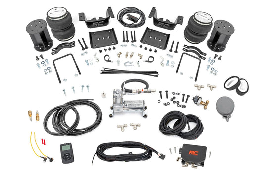 Rough Country 100056WC Air Spring Kit w/compressor | Wireless Controller | 6-7.5 Inch Lift Kit | Chevy/GMC 1500 (07-18)
