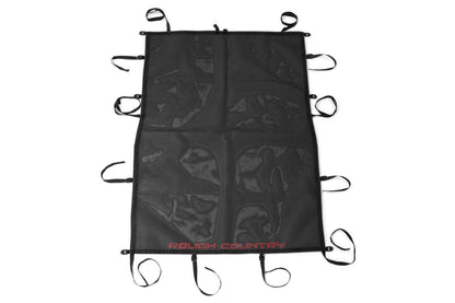 Rough Country 85110 Mesh Bikini Top Plus | Black | Jeep Wrangler Unlimited 2WD/4WD (2007-2018)