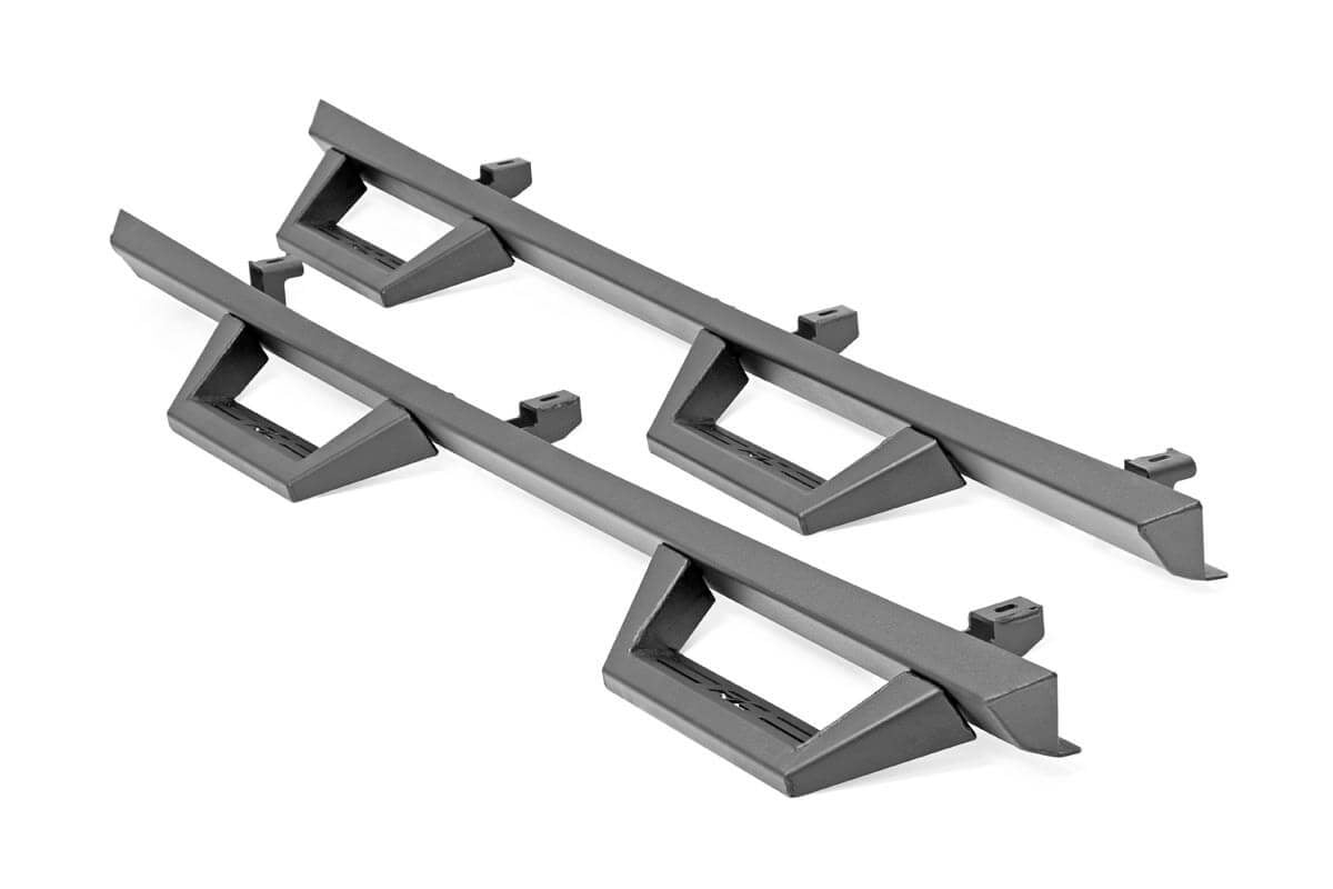 Rough Country 90765B Contoured Drop Steps | 4 Door | Jeep Wrangler Unlimited 2WD/4WD (2007-2018)