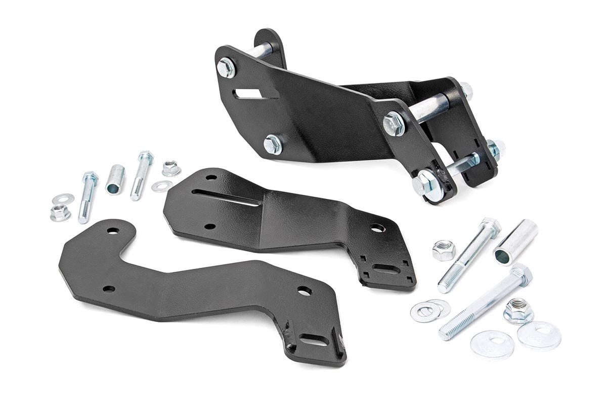 Rough Country 110600 Control Arm Relocation Kit | Front | Jeep Wrangler JK/Wrangler Unlimited (07-18)