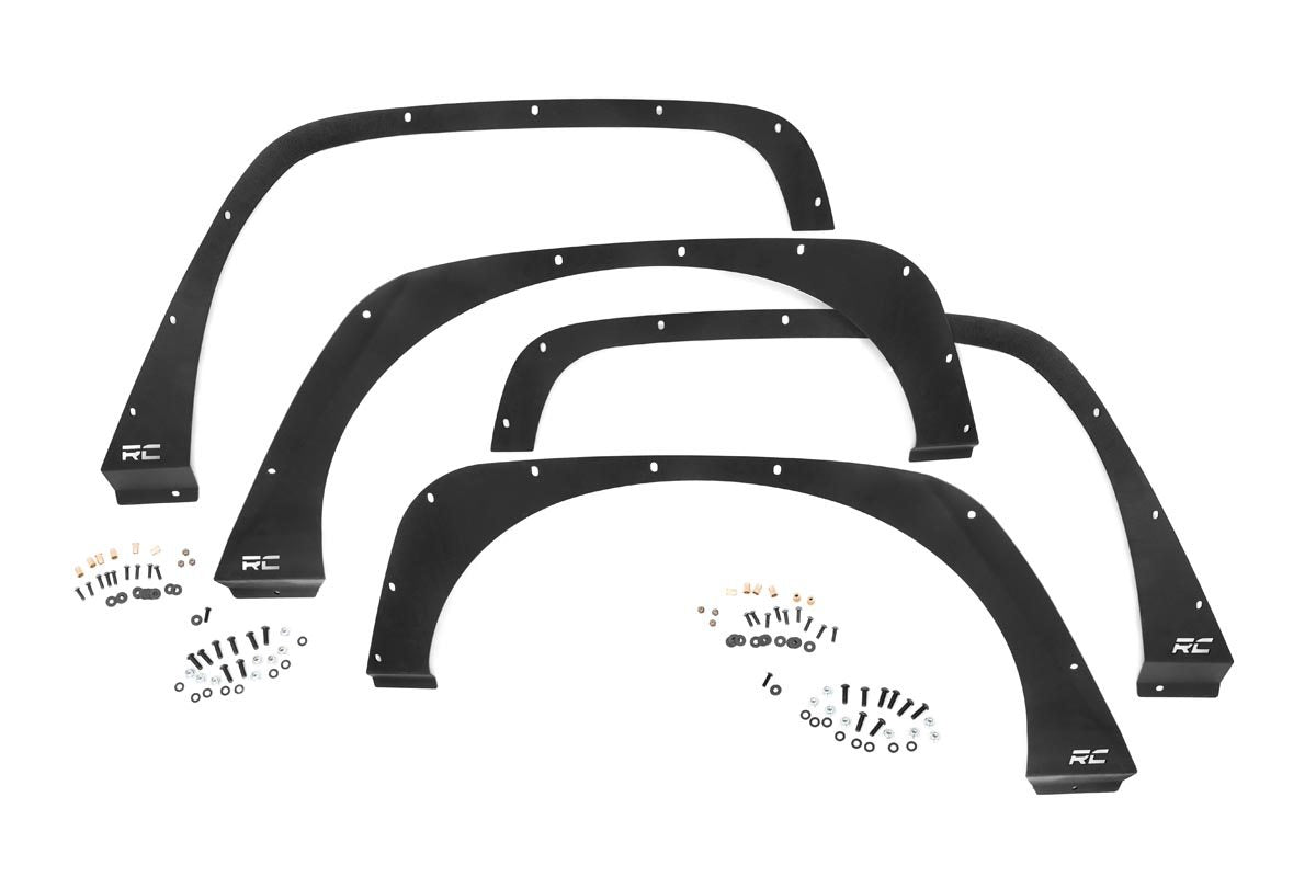 Rough Country 10538 Fender Delete Kit | FR & RR | Jeep Wrangler JK/Wrangler Unlimited  (2007-2018)