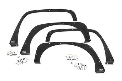 Rough Country 10538 Fender Delete Kit | FR & RR | Jeep Wrangler JK/Wrangler Unlimited  (2007-2018)