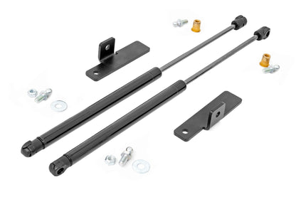 Rough Country 10643 Hood Struts | Hydraulic | Jeep Wrangler JK/Wrangler Unlimited  (2007-2018)