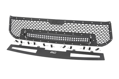 Rough Country 70226 Mesh Grille | 30" Dual Row LED | Black | Toyota Tundra 2WD/4WD (2014-2017)