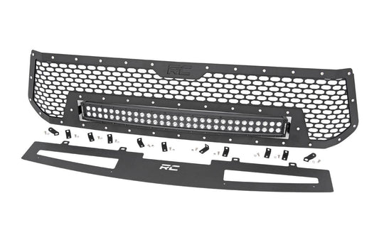 Rough Country 70226 Mesh Grille | 30" Dual Row LED | Black | Toyota Tundra 2WD/4WD (2014-2017)