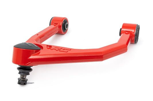 Rough Country 76700RED Red Forged Upper Control Arms | 3.5 Inch Lift | Toyota Tundra 2WD/4WD (07-21)