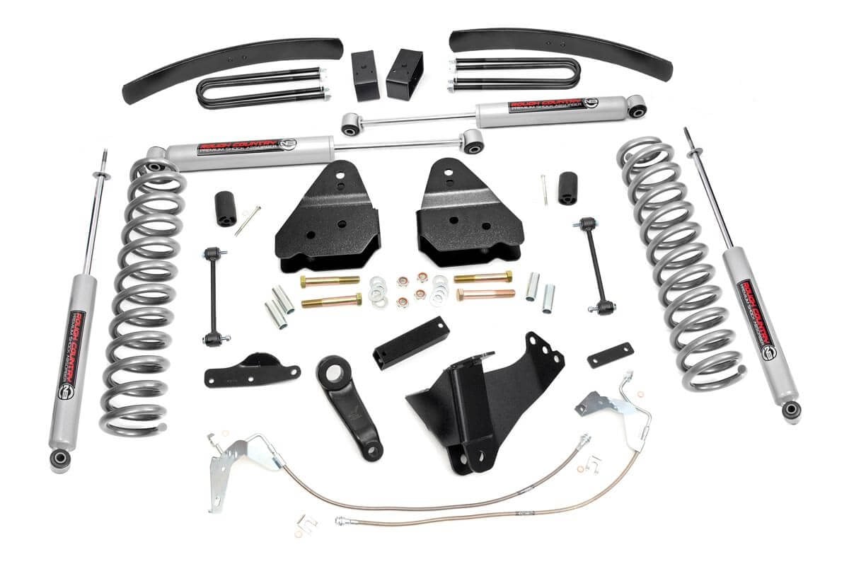Rough Country 594.20 6 Inch Lift Kit | Diesel | Ford F-250/F-350 Super Duty 4WD (2008-2010)