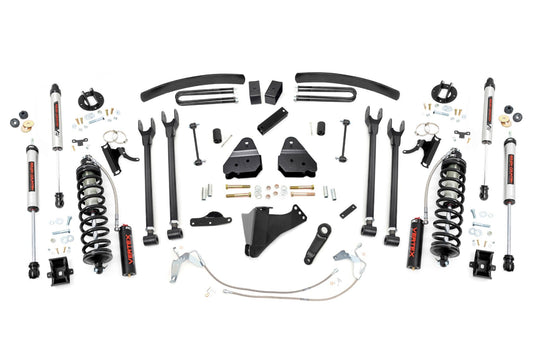 Rough Country 58458 6 Inch Lift Kit  |  Diesel  |  4 Link  |  C/O V2 | Ford F-250/F-350 Super Duty (08-10)