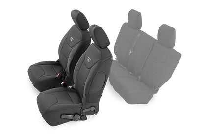 Rough Country 91004F Seat Covers | Front | Jeep Wrangler Unlimited 4WD (2013-2018)
