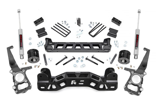 Rough Country 57230 4 Inch Lift Kit | Ford F-150 2WD (2011-2014)