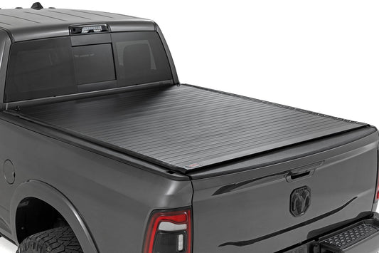 Rough Country 50309650 Hard Roll Up Bed Cover | 6'4" Bed | Ram 1500 (09-18)/2500 (09-26)