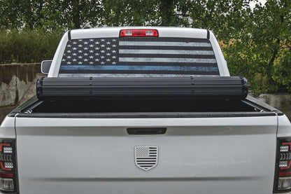 Rough Country 50319550 Hard Roll Up Bed Cover | 5'7" Bed | Ram 1500 (09-18)/2500 (09-26)