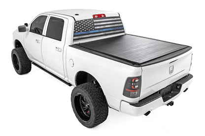 Rough Country 50319550 Hard Roll Up Bed Cover | 5'7" Bed | Ram 1500 (09-18)/2500 (09-26)