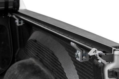 Rough Country 50319550 Hard Roll Up Bed Cover | 5'7" Bed | Ram 1500 (09-18)/2500 (09-26)