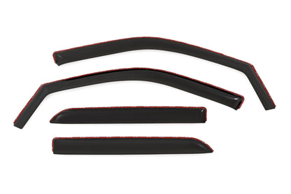 Rough Country 840924 Side Window Deflectors | In Channel Rain Guard | Ram 1500/2500/3500 (10-25 & Classic)