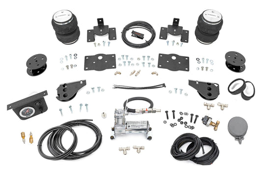 Rough Country 100324C Air Spring Kit w/compressor | 4 Inch Lift Kit | Ram 1500 2WD/4WD (2009-2018 & Classic)