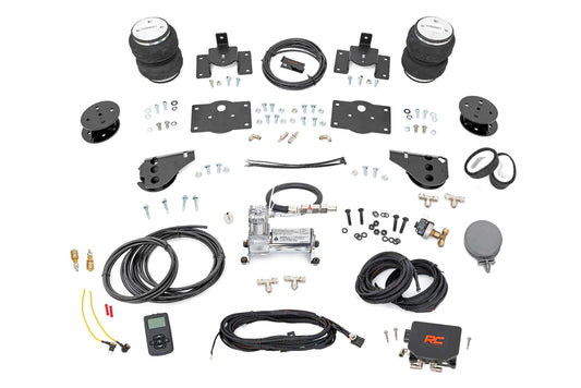 Rough Country 100324WC Air Spring Kit w/compressor | Wireless Controller | 4 Inch Lift Kit | Ram 1500 (10-18 & Classic)