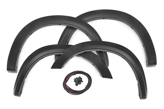 Rough Country S-D10911-PR4 Fender Flares | Sport | PR4 Flame Red | Ram 1500 2WD/4WD (2009-2018 & Classic)