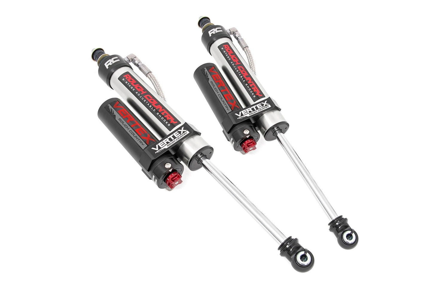 Rough Country 699040 Vertex 2.0 Adjustable Rear Shocks | 3" | Toyota 4Runner 4WD (2010-2024)