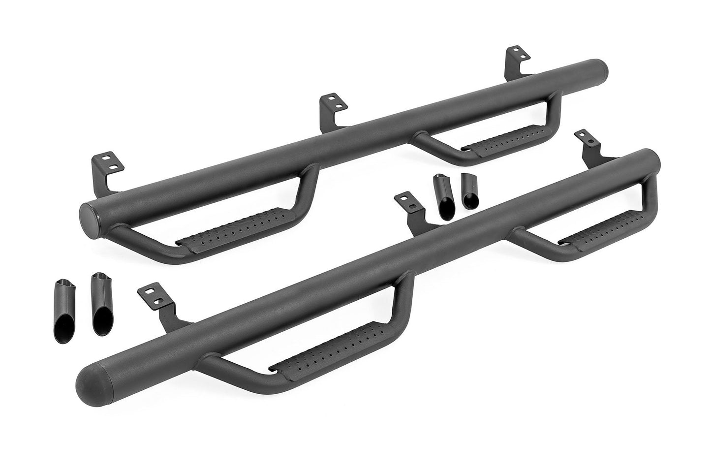 Rough Country RCT1360B Nerf Steps | Cab Length | Non Limited | Toyota 4Runner 2WD/4WD (2010-2024)