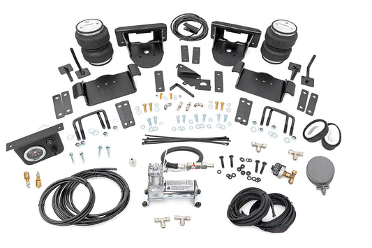 Rough Country 10009C Air Spring Kit w/compressor | 0-6" Lifts | Ford F-150 4WD (2021-2025)