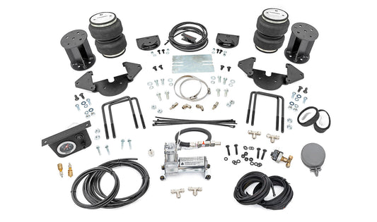 Rough Country 100116C Air Spring Kit w/compressor | 4-6 Inch Lift Kit | Chevy/GMC Sierra/Silverado 1500 (19-26)