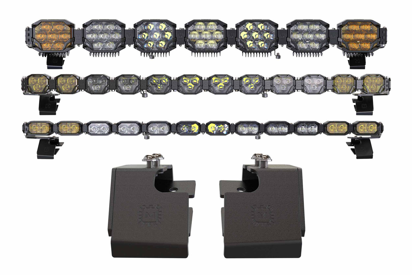 21+ Bronco BangerBar Roof Mounts (Set)