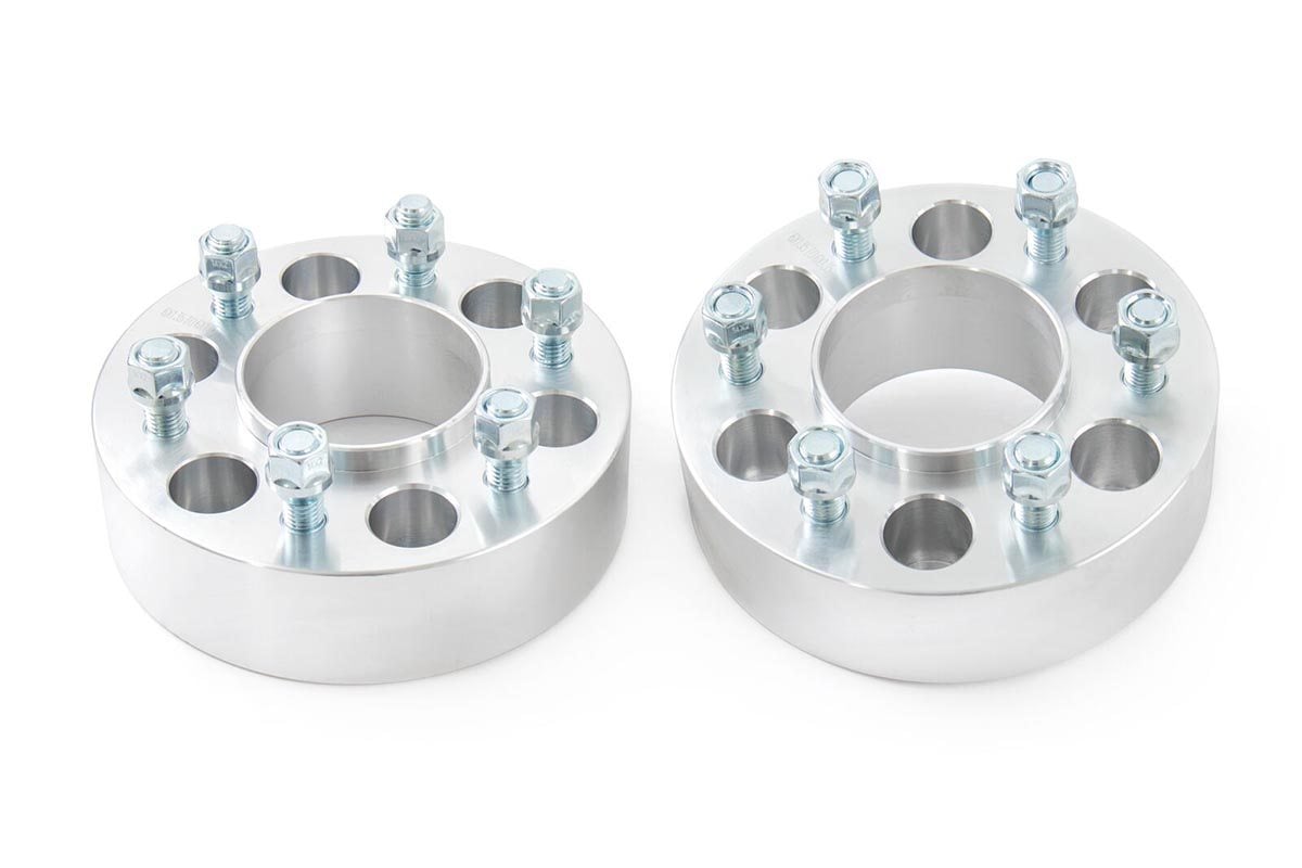 Rough Country 10087 2 Inch Wheel Spacers | 6x135 | Ford F-150 4WD (2004-2014)