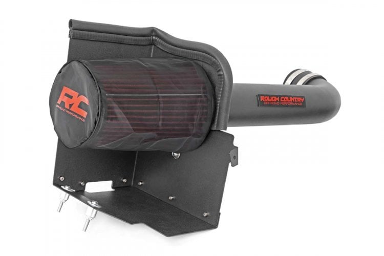 Rough Country 10554PF Cold Air Intake Kit | 3.8L | Pre Filter | Jeep Wrangler JK/Wrangler Unlimited (07-11)