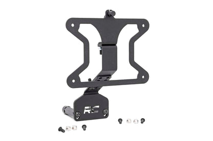 Rough Country 10541 License Plate Relocation Bracket | Jeep Wrangler JK/Wrangler Unlimited  (07-18)