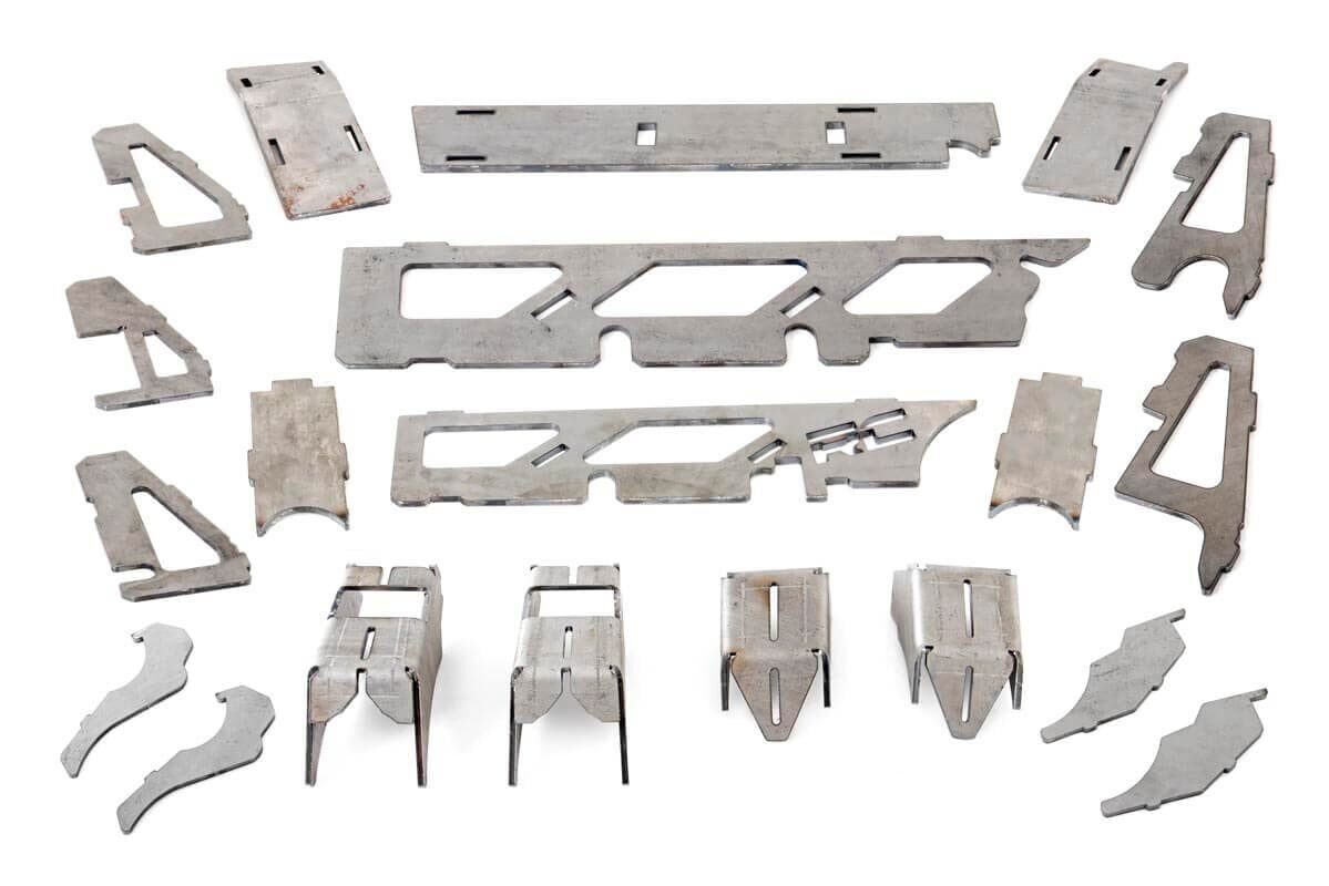 Rough Country 10565 Axle Truss and C-Gusset | Combo | Dana 30 | Jeep Wrangler JK/Wrangler Unlimited (07-18)