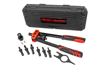 Rough Country 10583 Nutsert Toolkit - 10 Piece System W/Quick Change Mandrel Set
