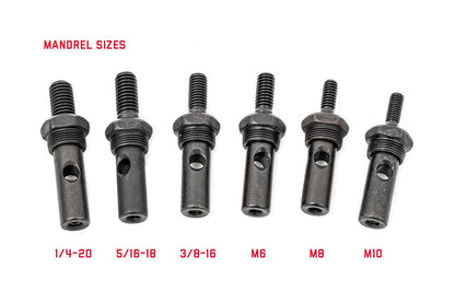 Rough Country 10583 Nutsert Toolkit - 10 Piece System W/Quick Change Mandrel Set