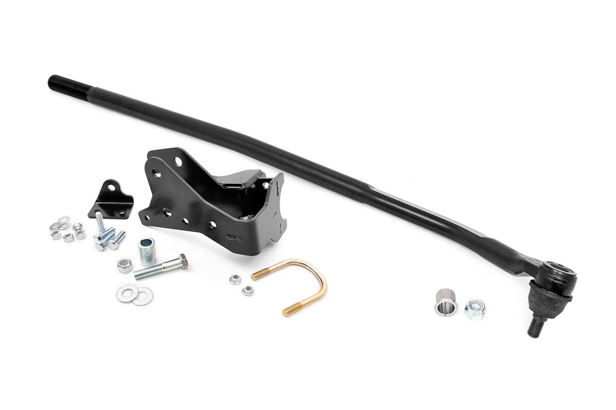 Rough Country 10601 High Steer Kit | Track Bar Bracket Combo | Jeep Wrangler JK/Wrangler Unlimited (07-18)