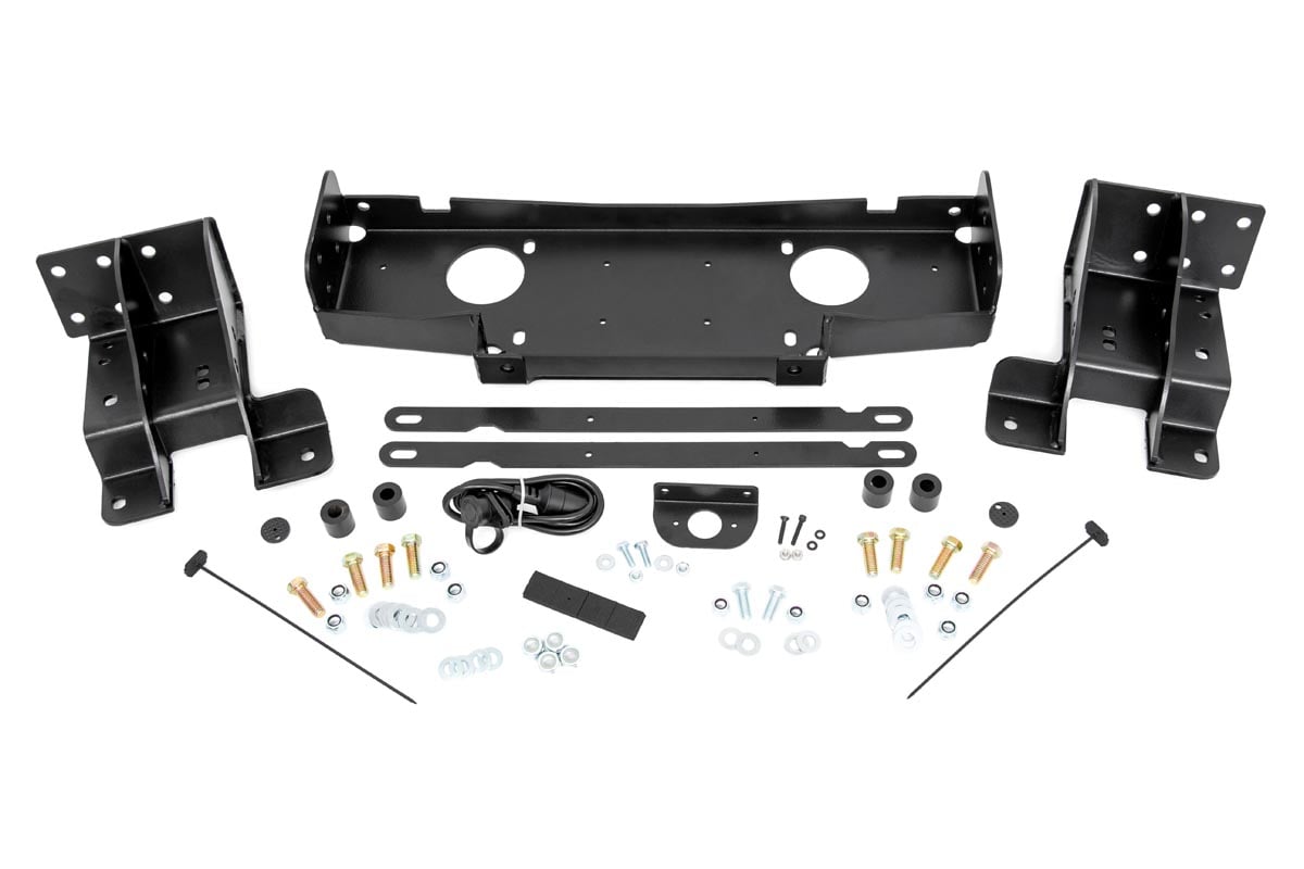 Rough Country 10602 Hidden Winch Mount | Jeep Grand Cherokee WK2 4WD (2014-2020)