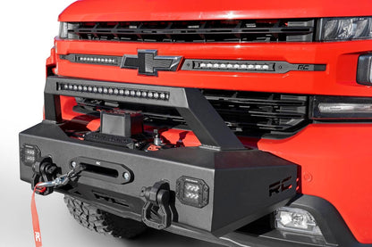 Rough Country 10765 EXO Winch Mount Kit | Chevy Silverado 1500 2WD/4WD (2019-2022)