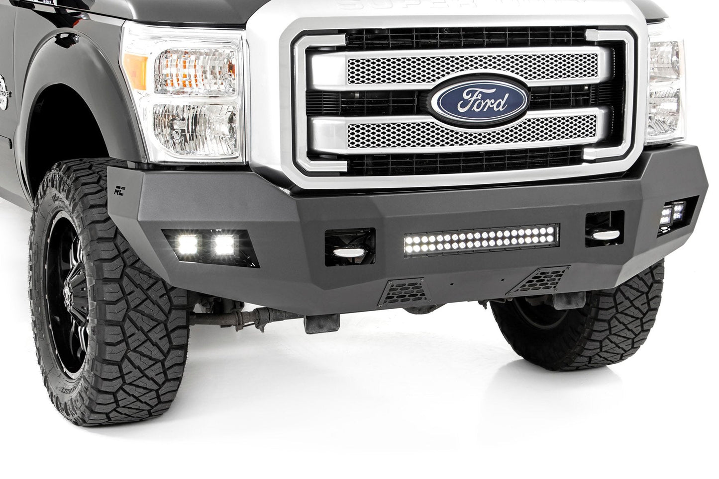 Rough Country 10783 Front Bumper | Ford F-250/F-350 Super Duty 2WD/4WD (2011-2016)