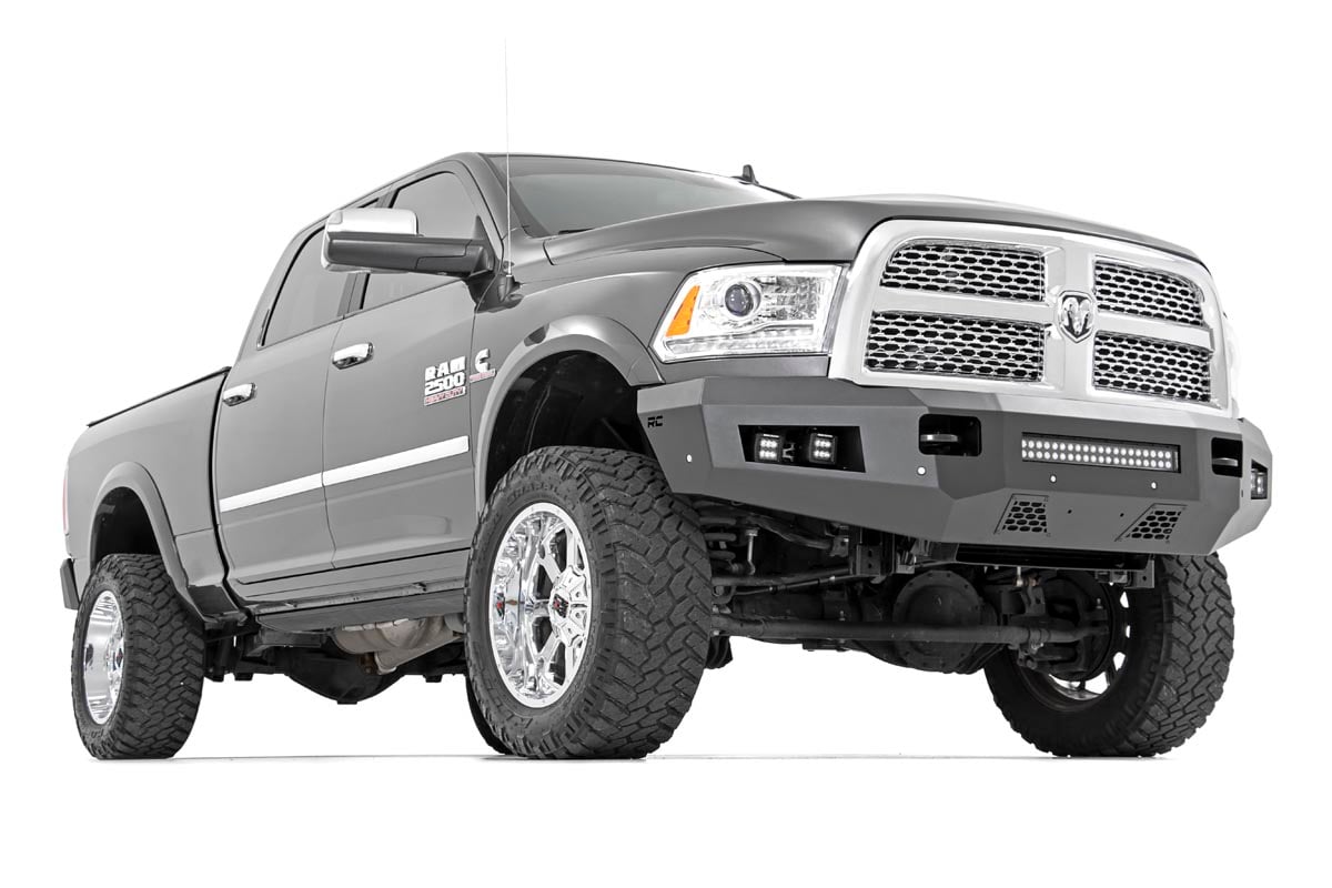 Rough Country 10785 Front Bumper | Ram 2500/3500 2WD/4WD (2011-2018)
