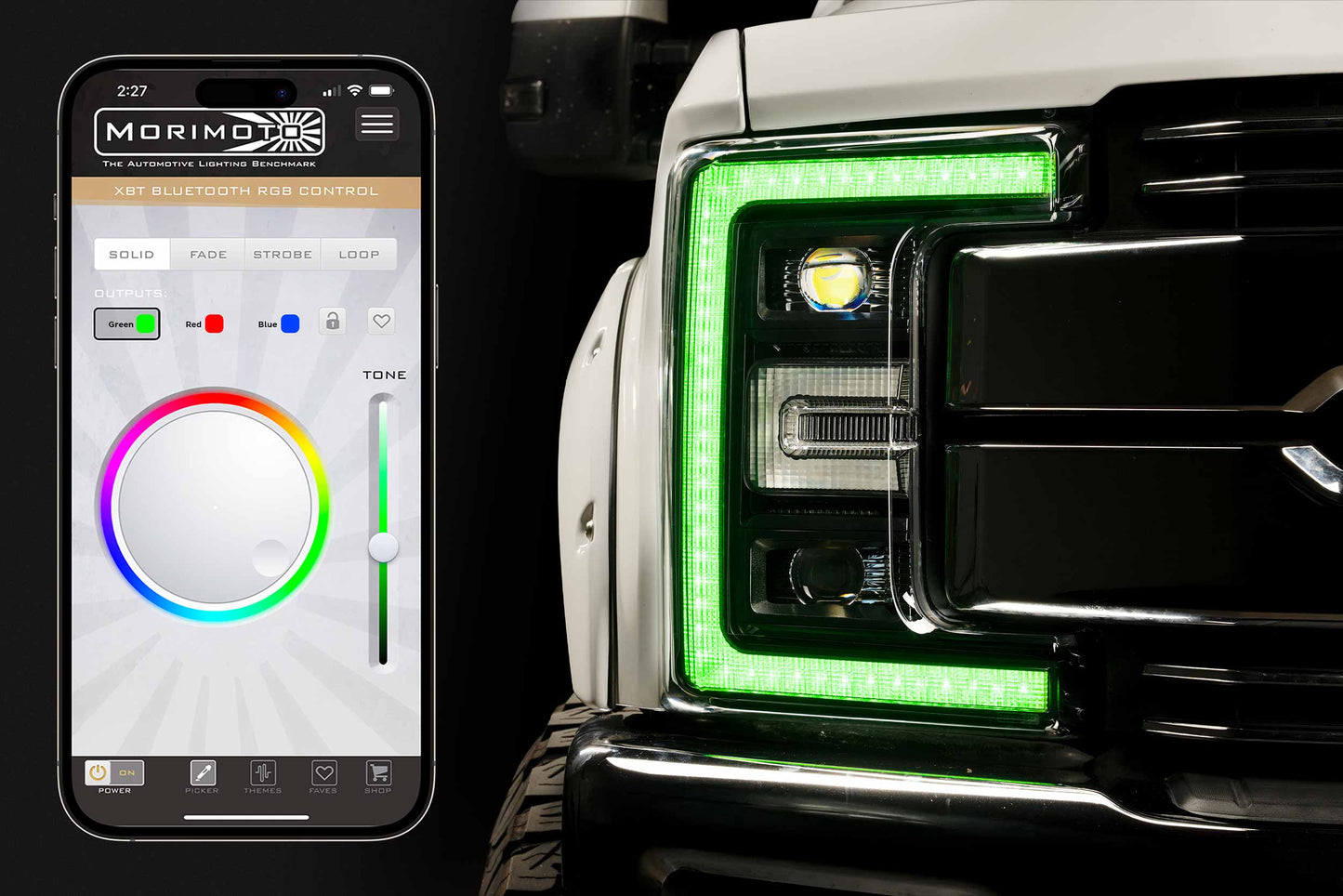 XRGB LED Headlights: 17-19 Ford Super Duty (Set)