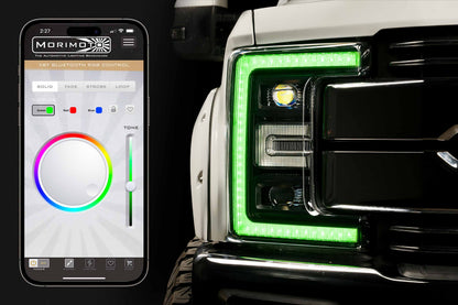 XRGB LED Headlights: 17-19 Ford Super Duty (Set)