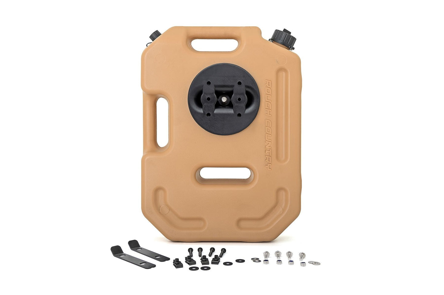 Rough Country 99061A 10L Fluid Container w/ Locker - Tan