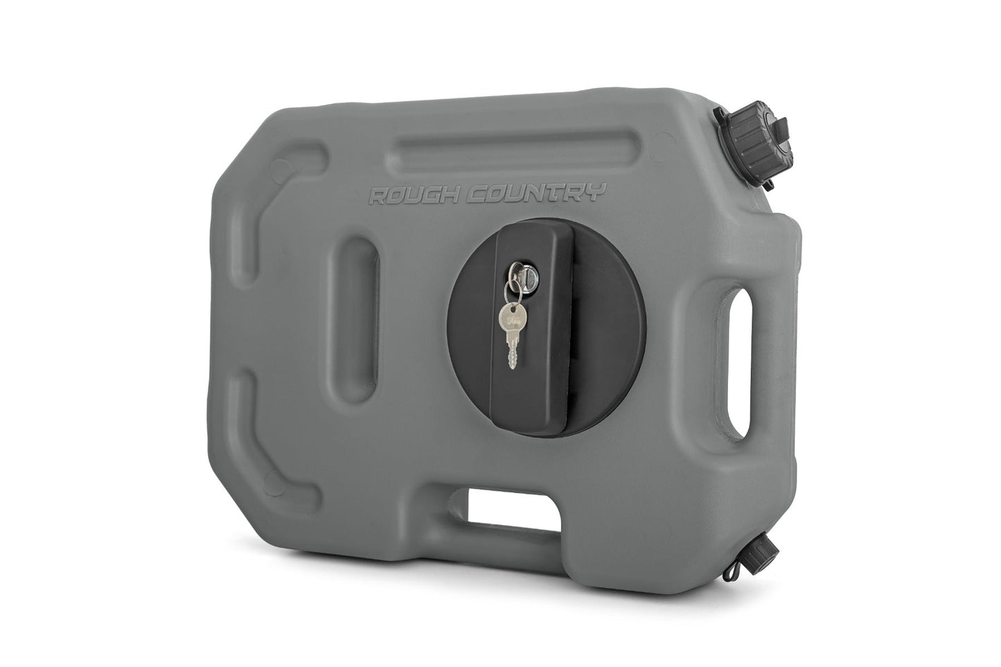 Rough Country 99062A 10L Fluid Container w/ Locker - Gray
