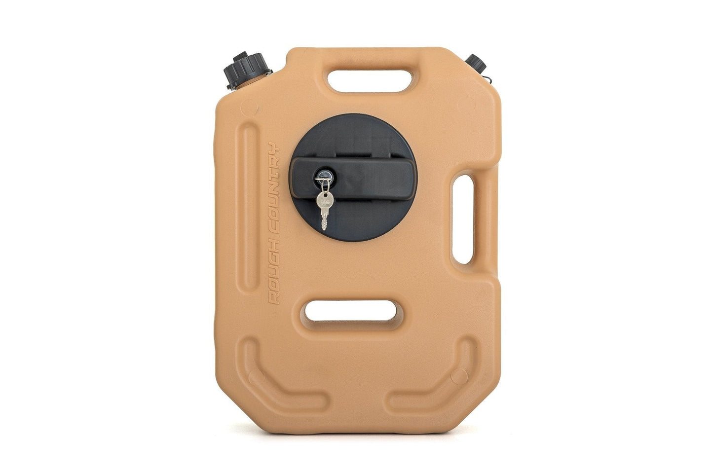 Rough Country 99061A 10L Fluid Container w/ Locker - Tan