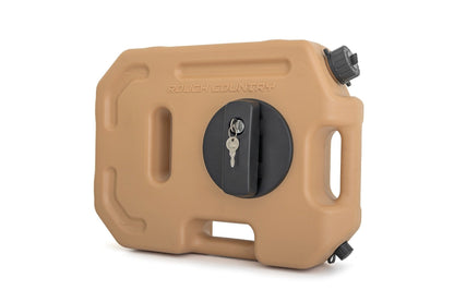 Rough Country 99061A 10L Fluid Container w/ Locker - Tan